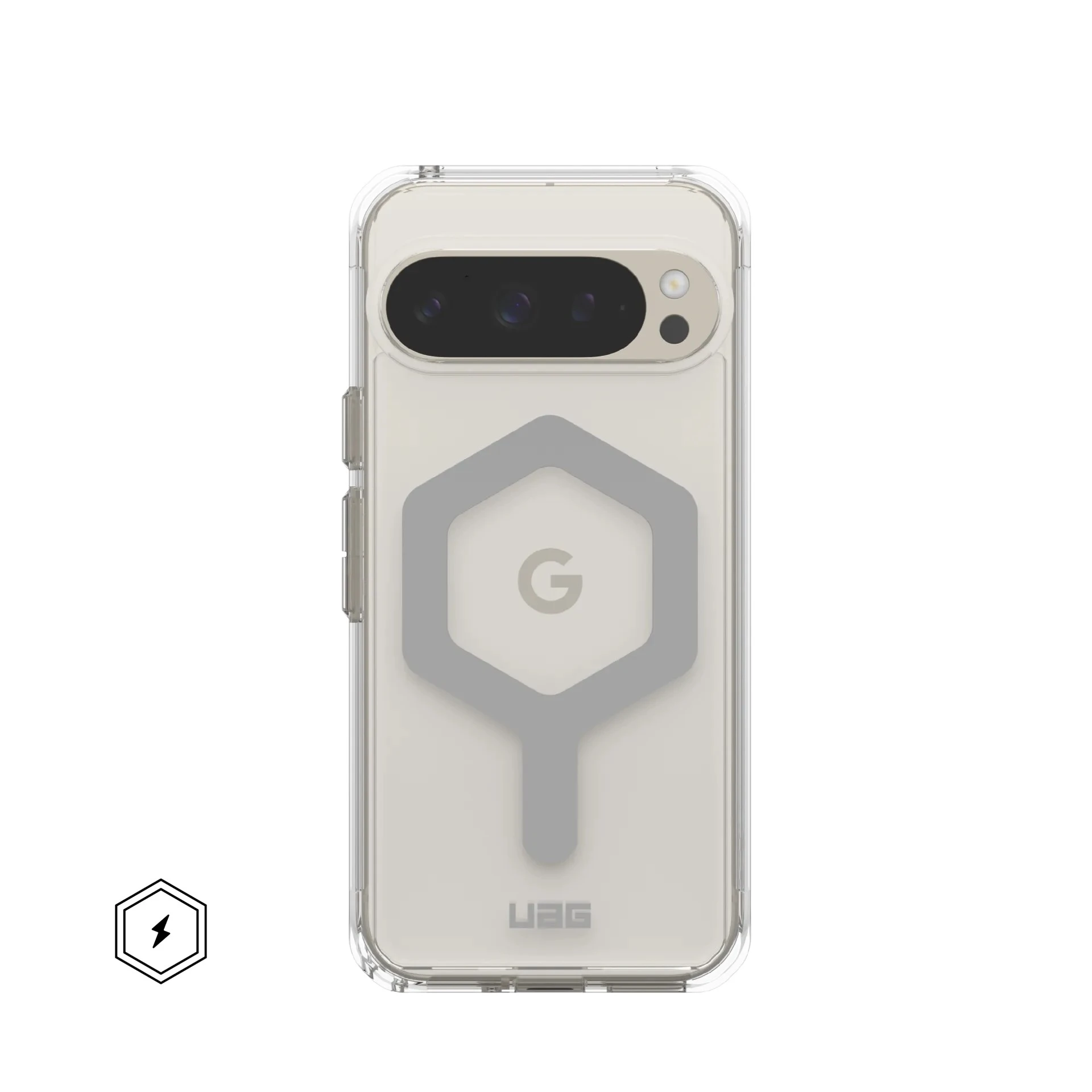 Чохол UAG для Google Pixel 9 Pro, Plyo Pro Magnetic, Ice/Silver