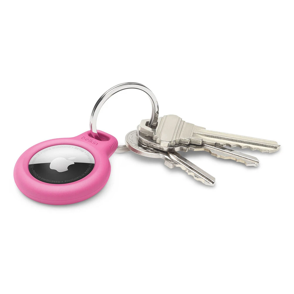 Тримач Belkin Secure Holder with Key Ring AirTag, рожевий - 2