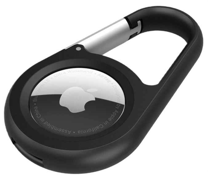 Тримач Belkin Secure Holder Carabiner AirTag, чорний