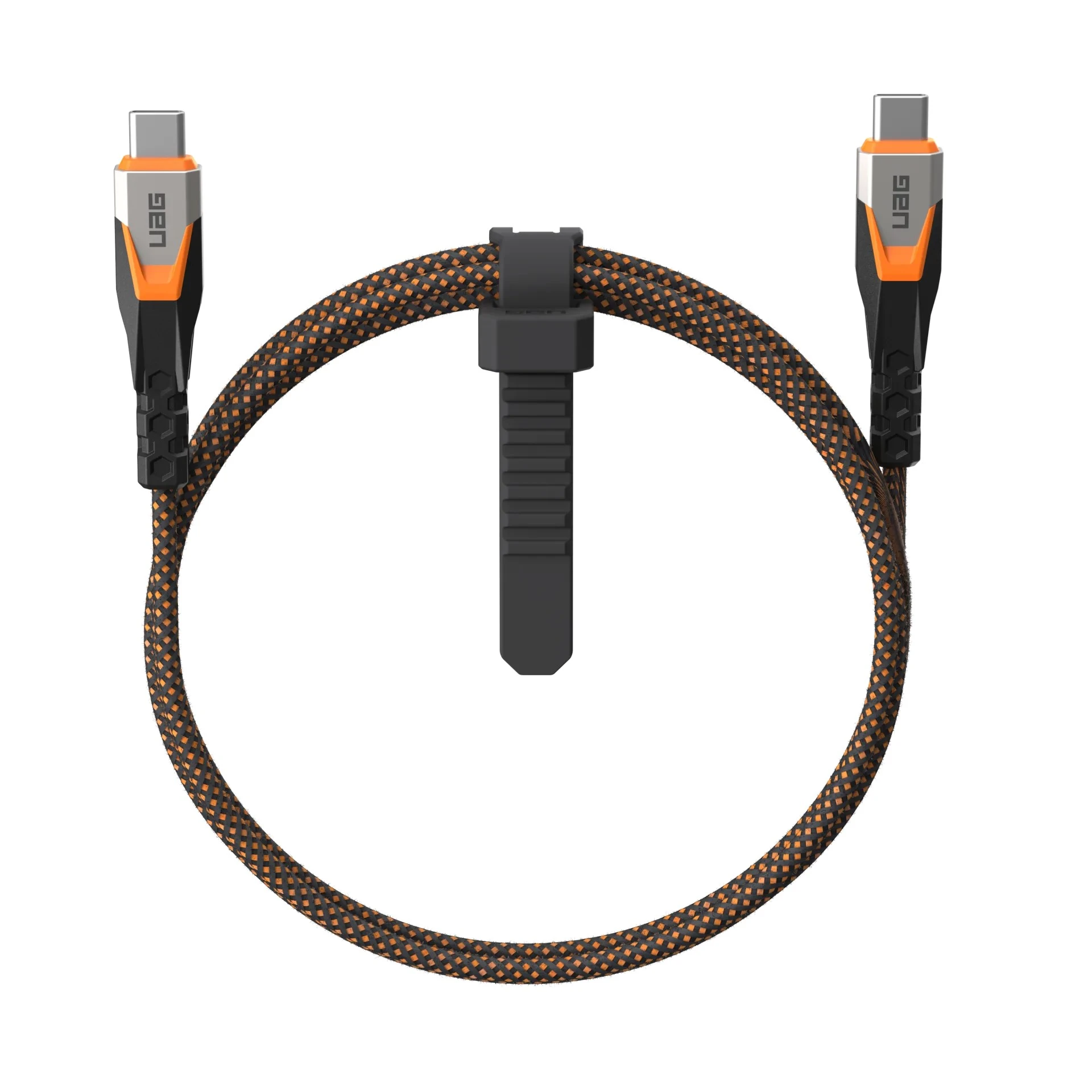 Кабель USB-C > USB-C 3.2 заряджання/синхронізації UAG 0.75м, 240Вт, Type-C, Rugged Double Braided Ny