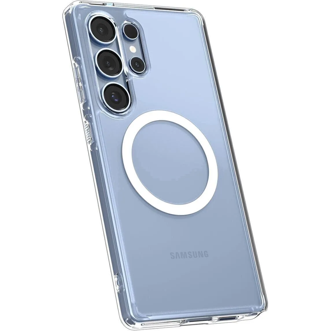 Чохол Spigen для Samsung Galaxy S25 Ultra, Ultra Hybrid MagFit, Clear White - 2