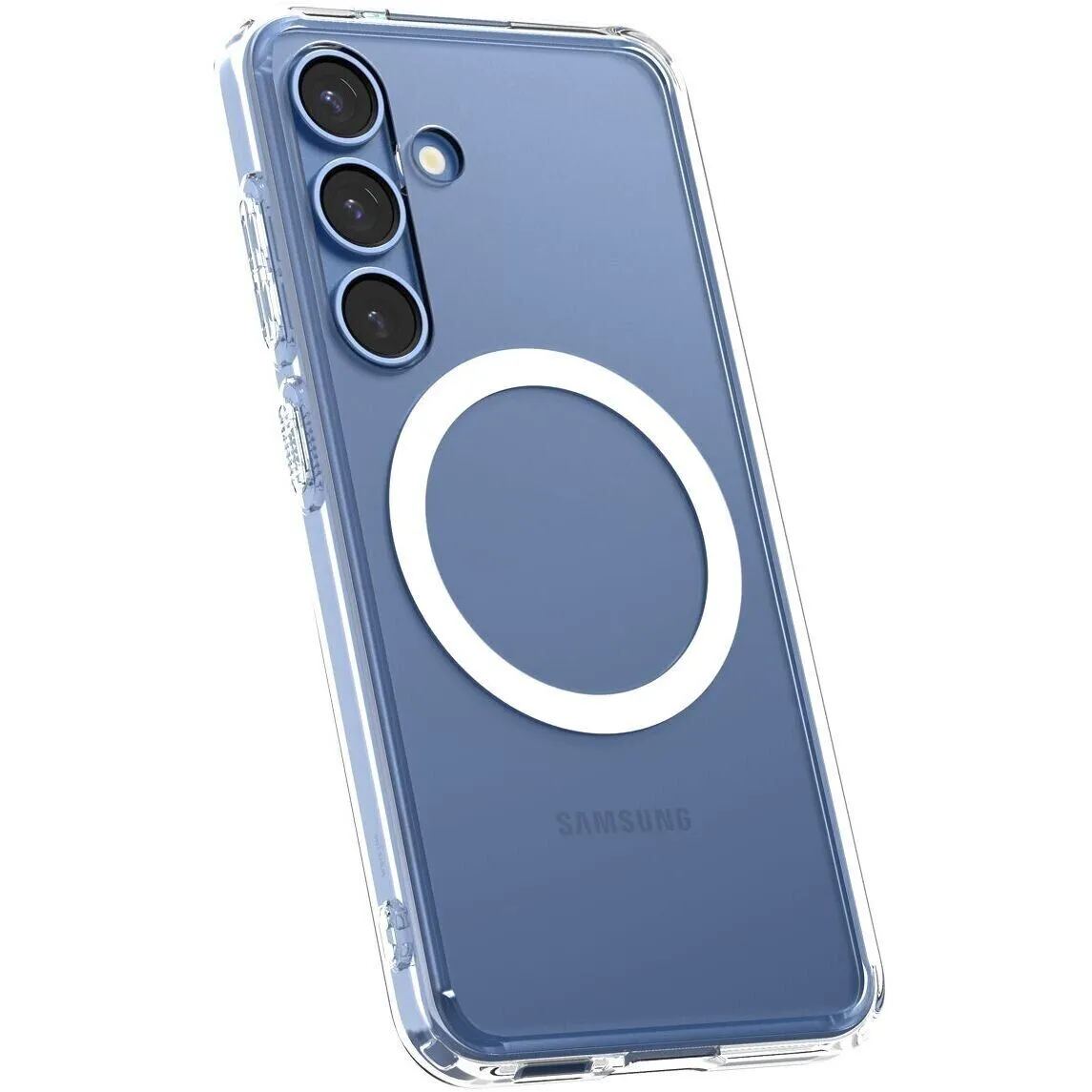 Чохол Spigen для Samsung Galaxy S25+, Ultra Hybrid MagFit, Clear White - 2