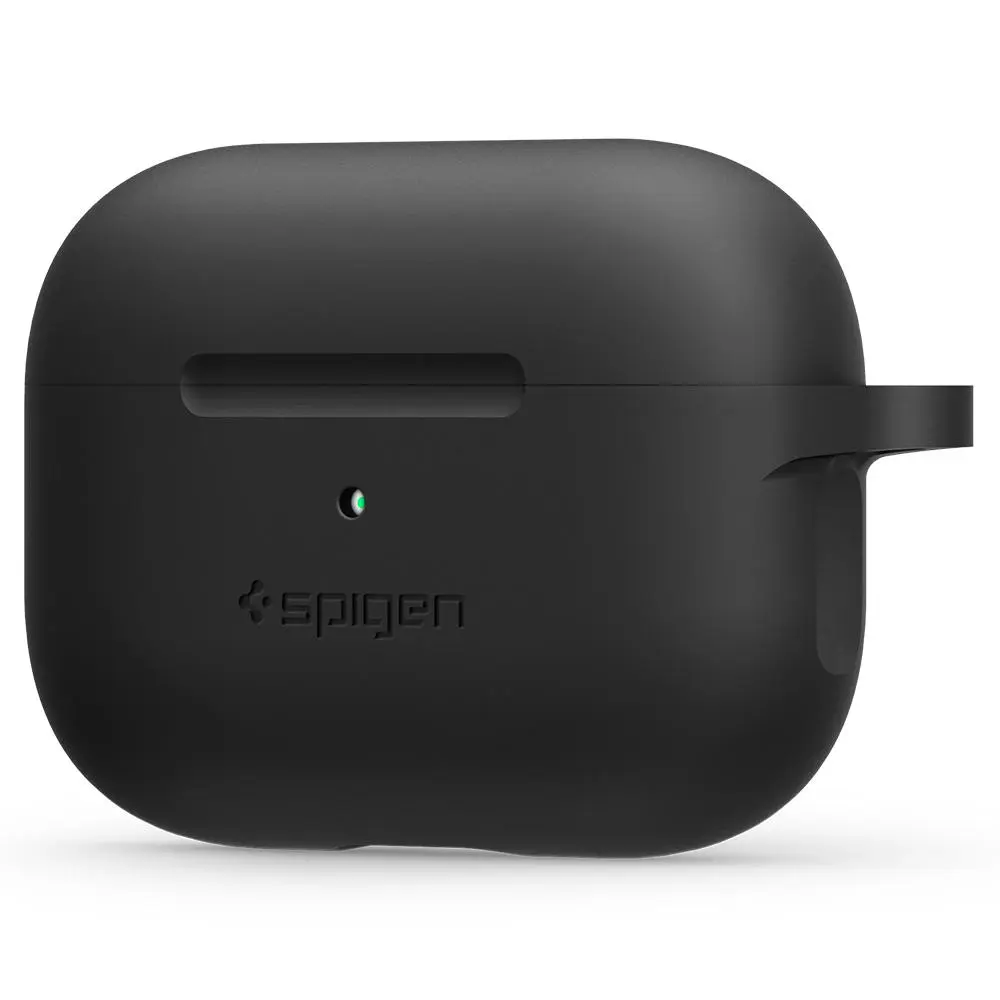 Чохол Spigen для Airpods Pro (Gen 1, 2019), Silicone Fit, Black - 2