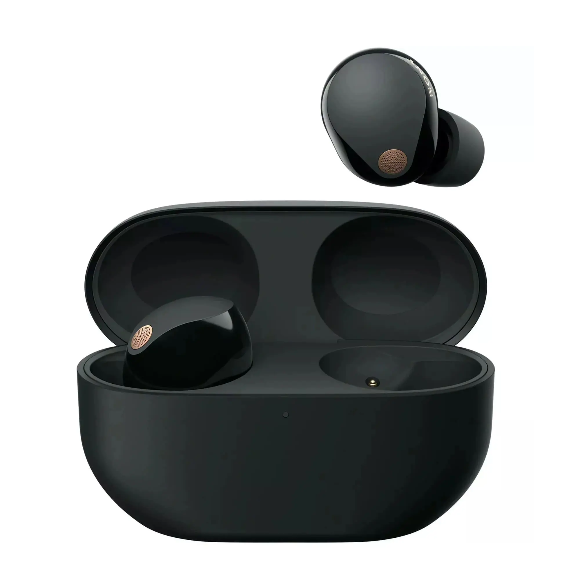 Навушники TWS Sony WF-1000XM5 BT 5,3, ANC, Hi-Res, IPX4, SBC, AAC, LDAC, LC3, Mic, Чорний