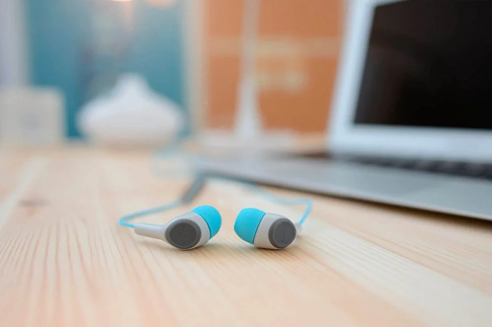 Навушники In-Ear Koss KEB15iT, 3,5 mini-jack, Mic, Бірюзовий - 2