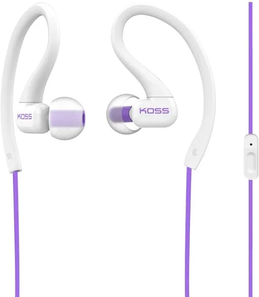 Навушники In-Ear Koss KSC32iV, 3,5 mini-jack, Mic, Фіолетовий