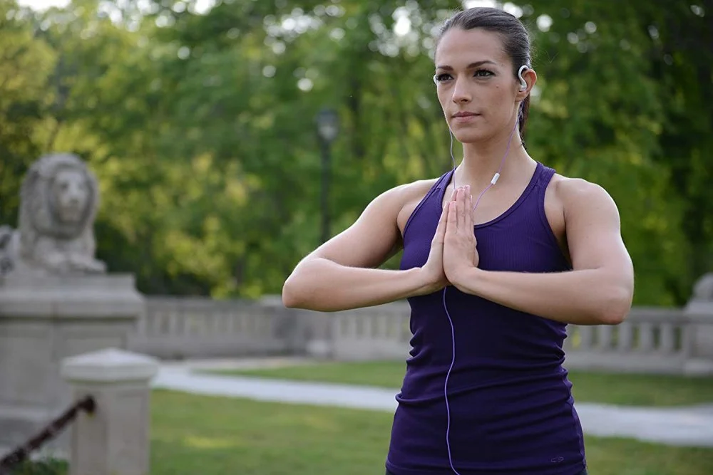 Навушники In-Ear Koss KSC32iV, 3,5 mini-jack, Mic, Фіолетовий - 2