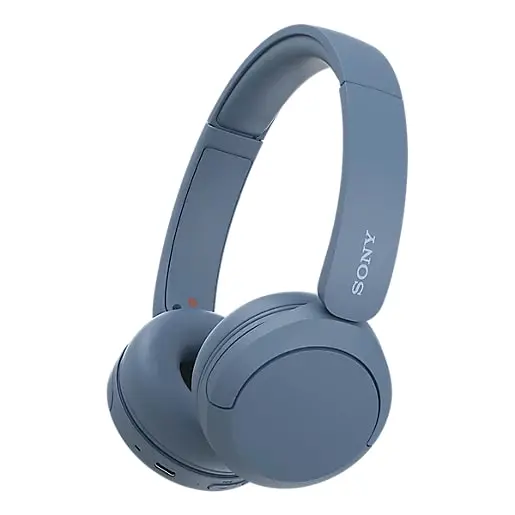 Навушники On-ear Sony WH-CH520 BT 5,2, SBC, AAC, Wireless, Mic, Синій