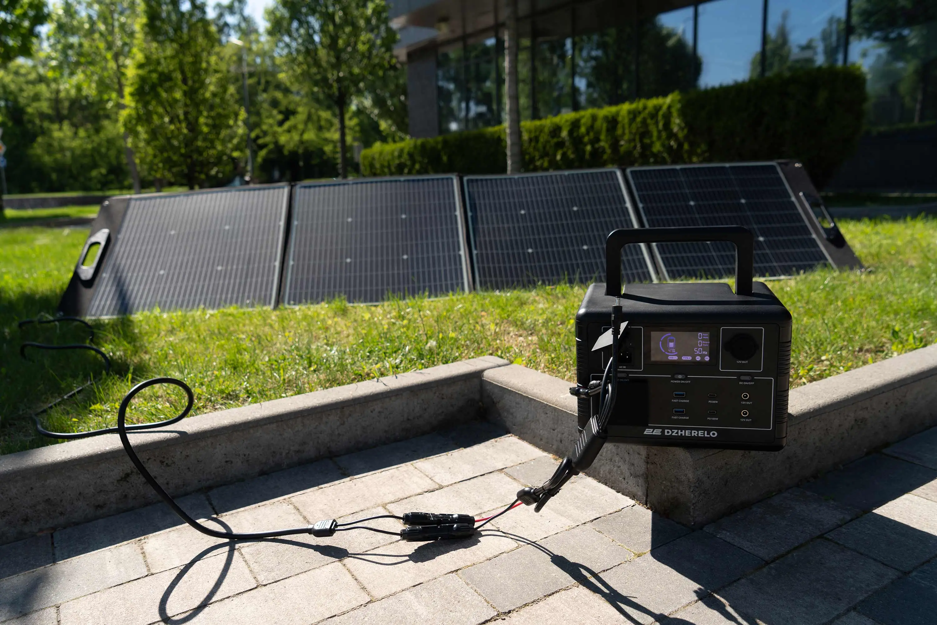 Портативна електростанція 2Е Dzherelo, 600 Вт, 560 Вт/год, швидка зарядка - 2