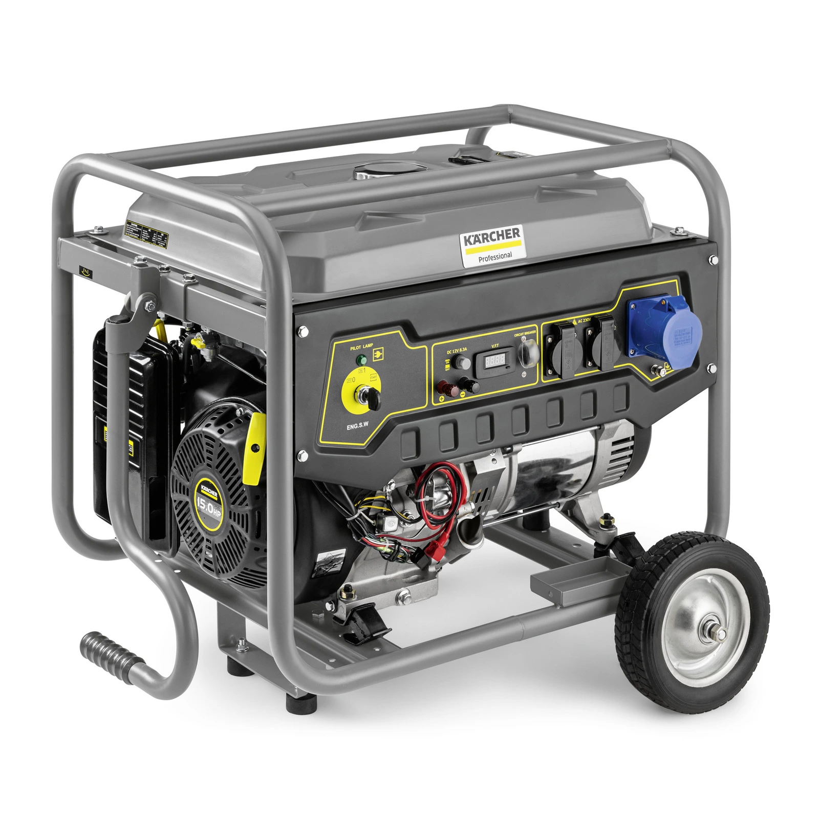 Генератор бензиновий Karcher PGG 6/1, 230В (1 фаза), електростарт, 5/5.5кВт, AVR, 79.6кг