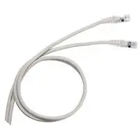 Патч-корд Legrand CAT 5e U-UTP, 3м, AWG 24, PVC, сірий - 2