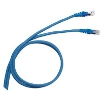 Патч-корд Legrand CAT 6 U-UTP, 3м, AWG 24, PVC, синій