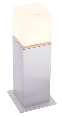 Cвітильник стовпчик Philips LED BCP210 45см 13Вт 1000Лм 3000К срібло