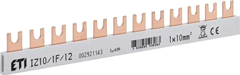 Шина живлення ETI, IZ 10/1F/12 1р (0,21м)