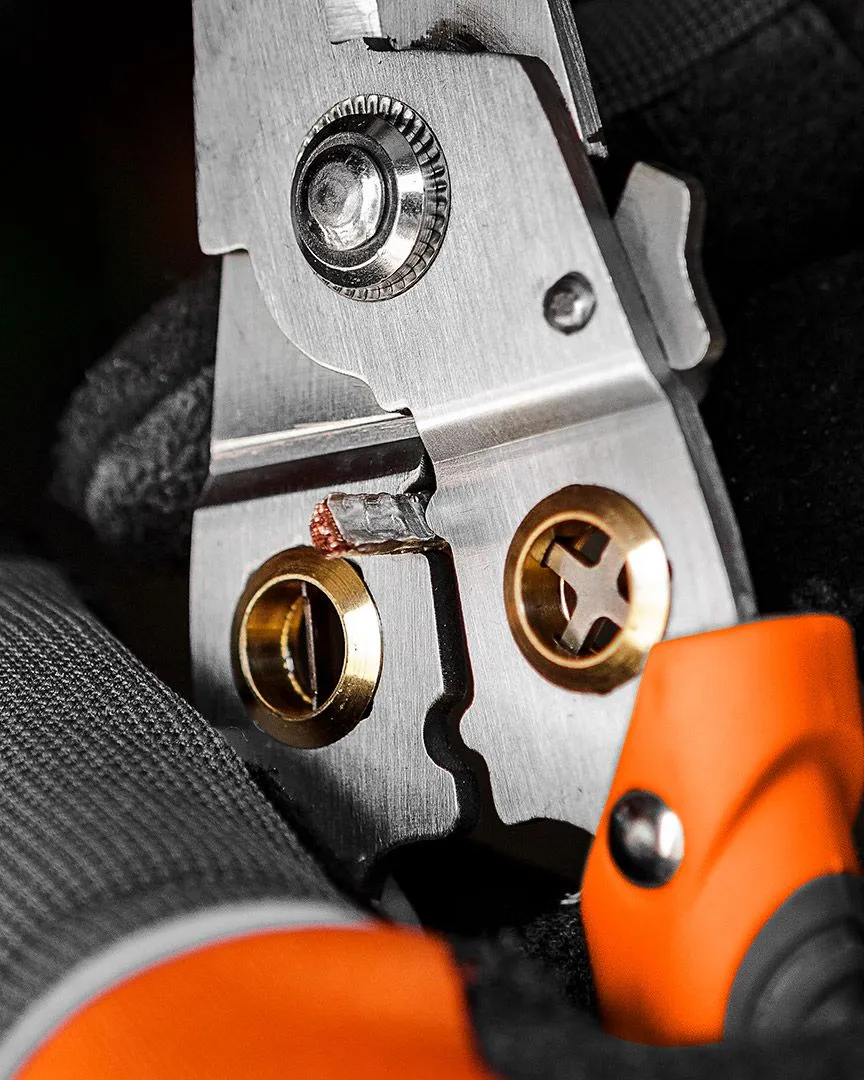 Кліщі обтискні Neo Tools, для обтиску наконечників 0.8-3.2мм кв., 180мм - 2