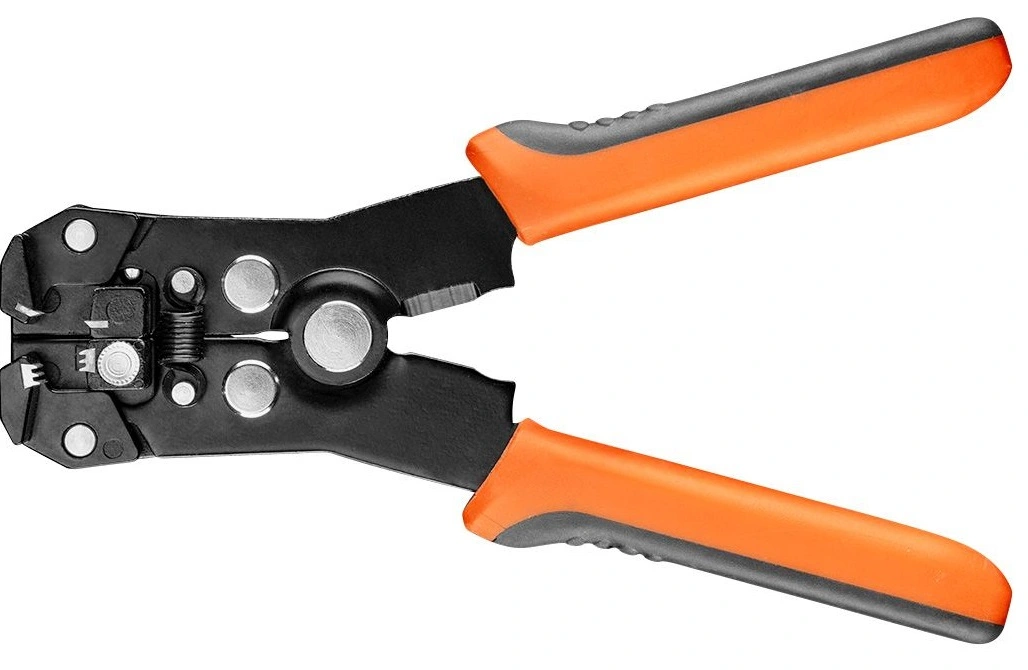 Знімач ізоляції Neo Tools, автоматичний, 0.5-6мм кв., RG6/59, кусачки, 160мм