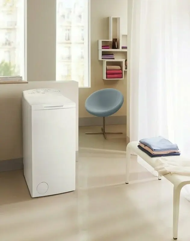 Пральна машина Whirlpool вертикальна, 6кг, 800, A++, 60см, білий - 2