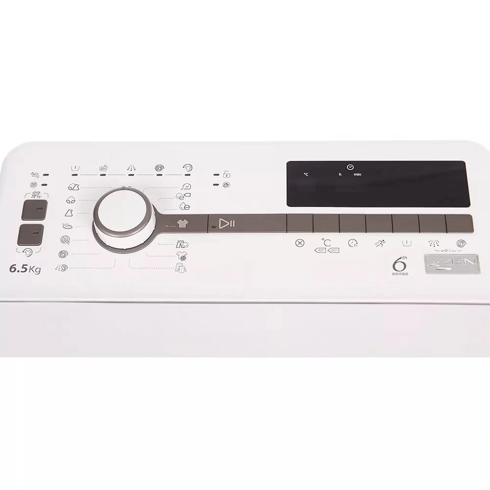 Пральна машина Whirlpool вертикальна, 6кг, 1200, A+++, 60см, дисплей, білий - 10