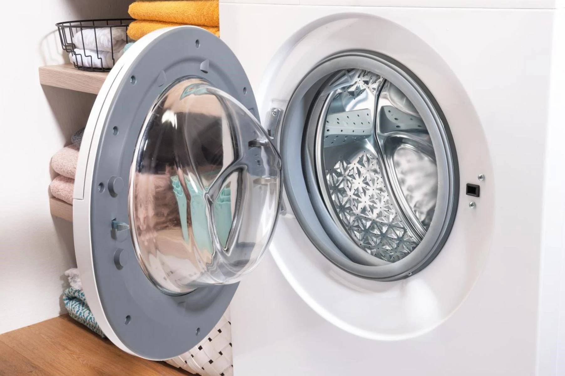 Пральна машина Gorenje фронтальна, 7кг, 1400, A+++, 47см, дисплей, пара, інвертор, білий - 14