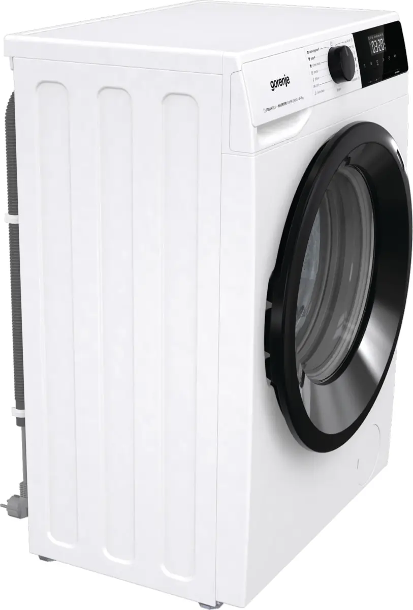 Пральна машина Gorenje фронтальна, 7кг, 1400, A+++, 47см, дисплей, пара, інвертор, білий - 5