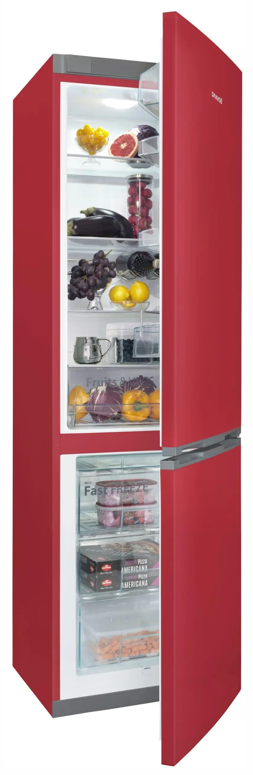 Холодильник Snaige з нижн. мороз., 194.5x60х65, холод.відд.-233л, мороз.відд.-88л, 2дв., A++, ST, че - 2