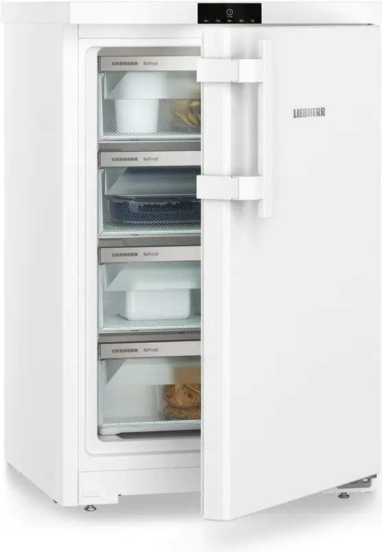 Морозильна камера Liebherr, 85x55x60.7, 86л, 1дв., A+, NF, білий - 6