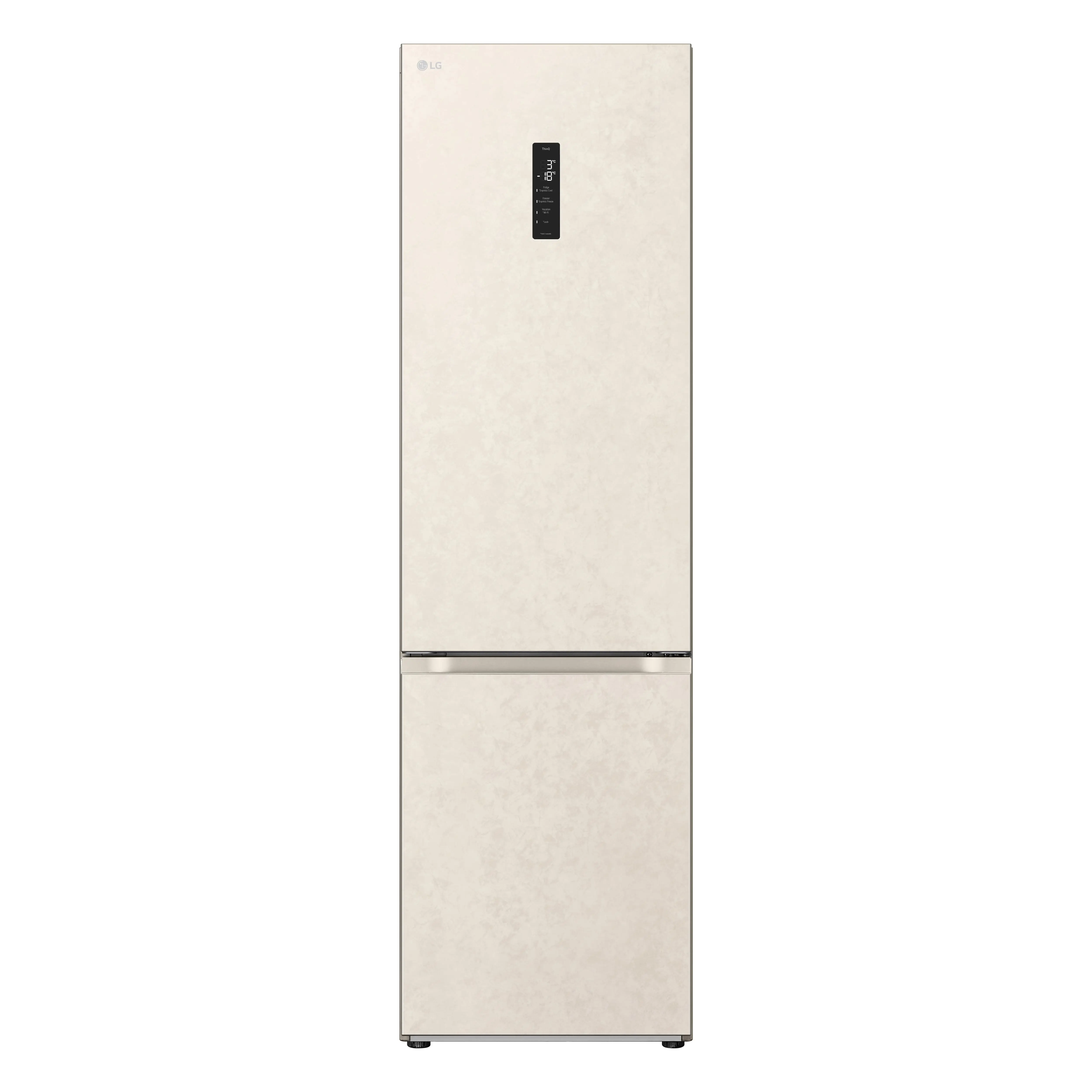 Холодильник LG з нижн. мороз., 203x60х68, холод.відд.-277л, мороз.відд.-110л, 2дв., А++, NF, інв., д