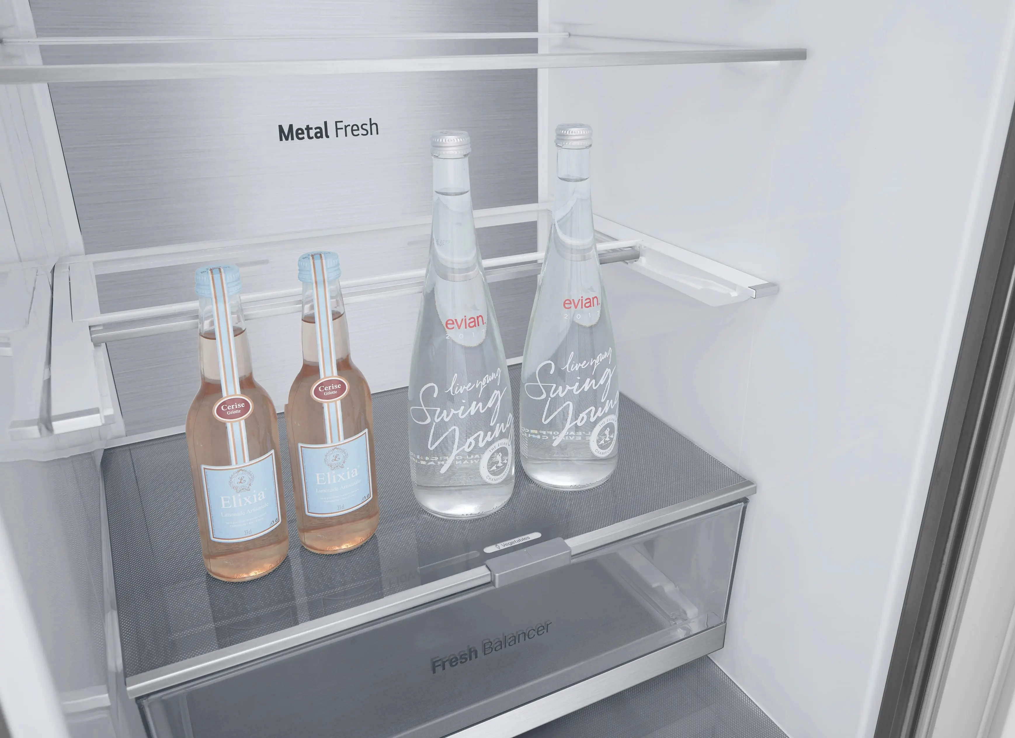 Холодильник LG з нижн. мороз., 203x60х68, холод.відд.-277л, мороз.відд.-107л, 2дв., А++, NF, інв., д - 18