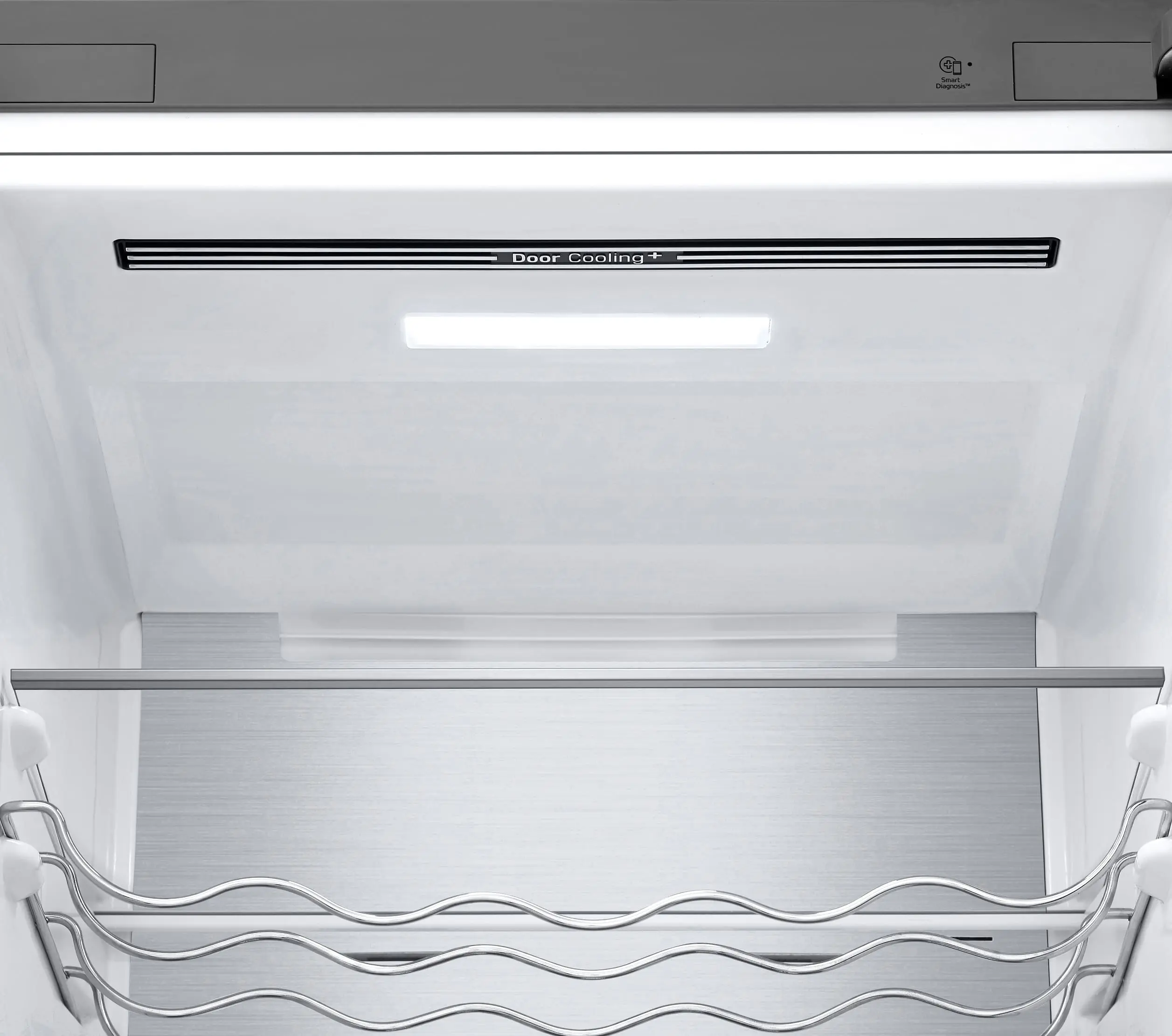 Холодильник LG з нижн. мороз., 203x60х68, холод.відд.-277л, мороз.відд.-107л, 2дв., А++, NF, інв., д - 8