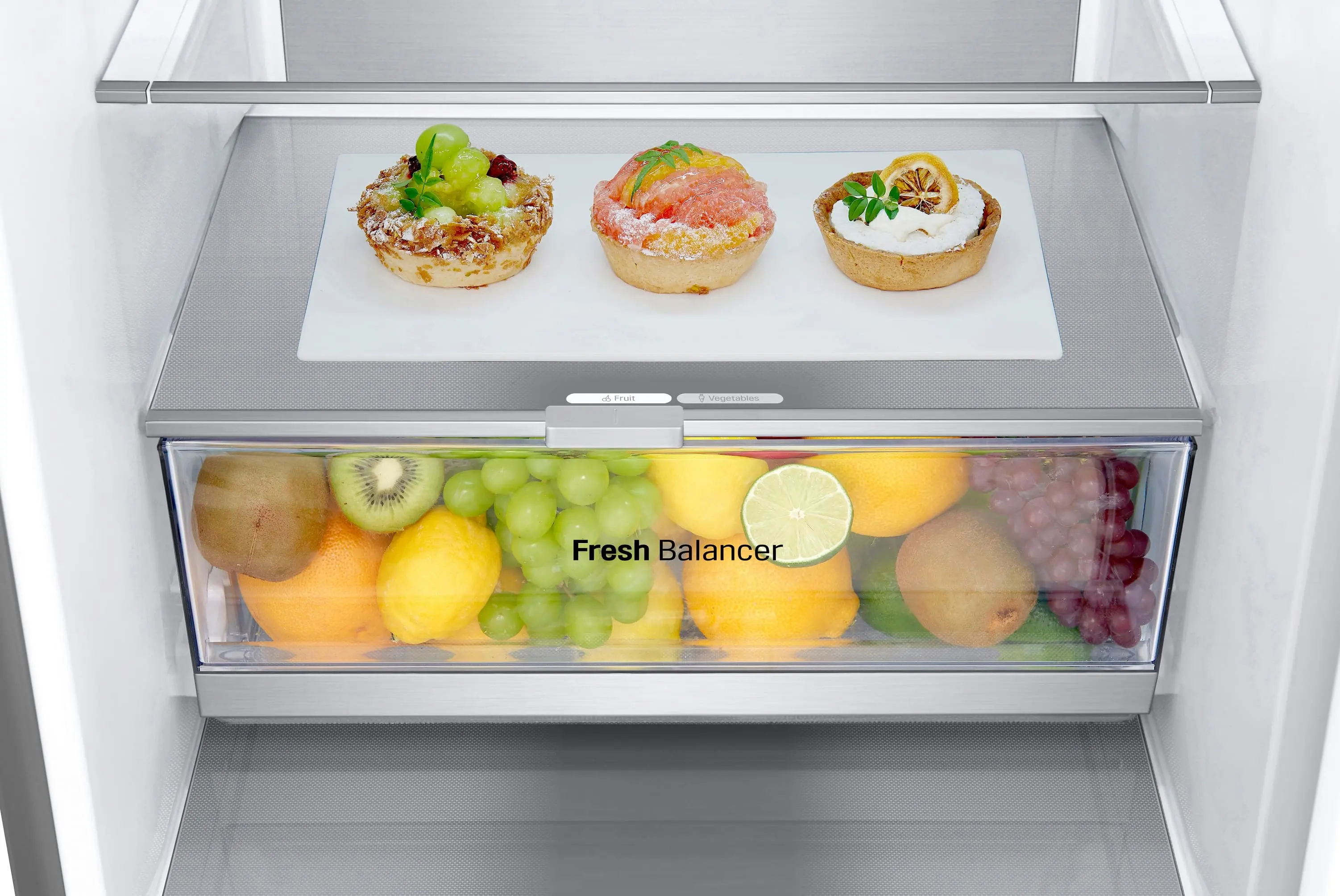 Холодильник LG з нижн. мороз., 203x60х68, холод.відд.-277л, мороз.відд.-107л, 2дв., А++, NF, інв., д - 26