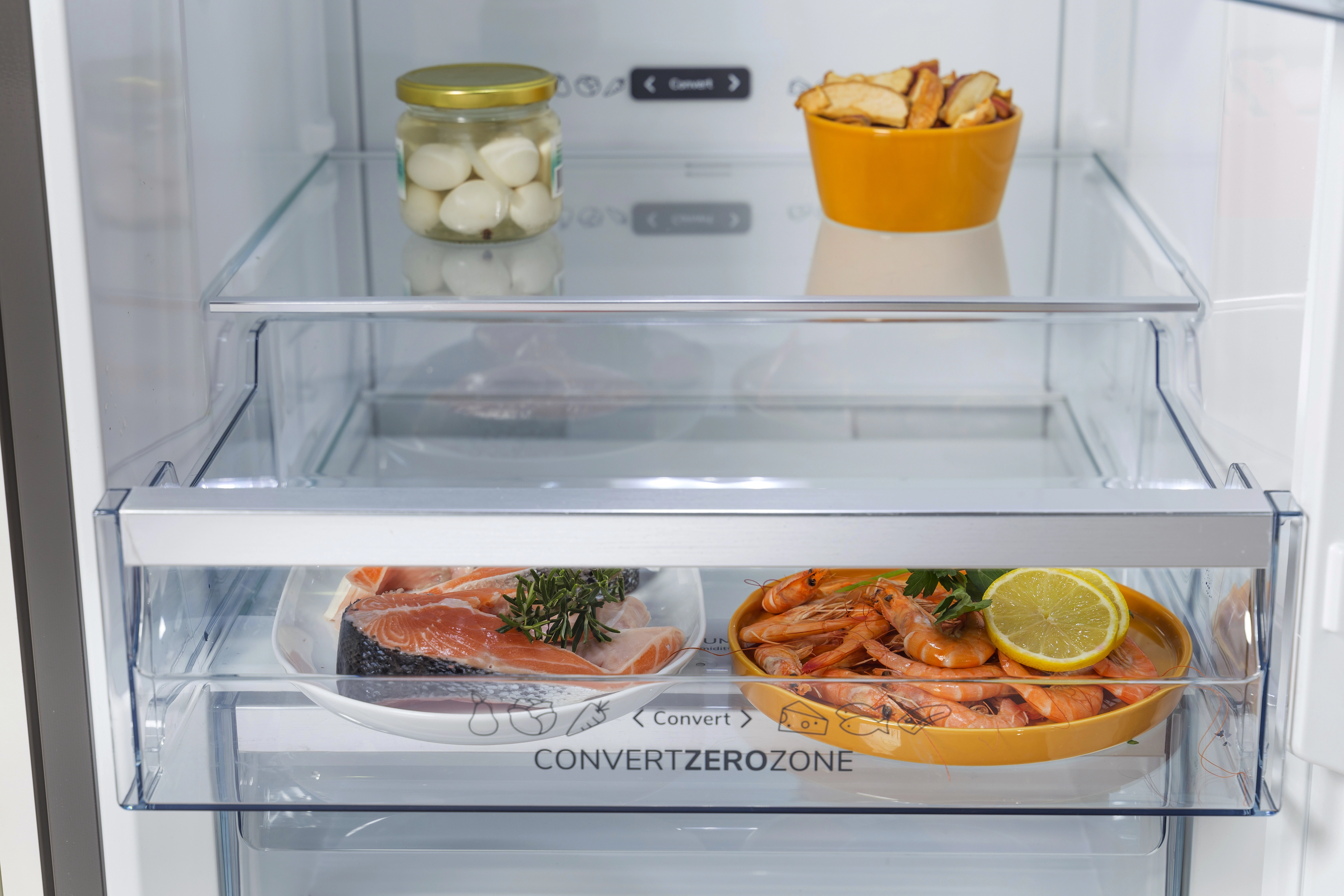 Холодильник з нижн. мороз. камерою Gorenje NRC6204SXL5M, 178х66х60см, 2 двері, 255( 106)л, А++, NF+, - 10