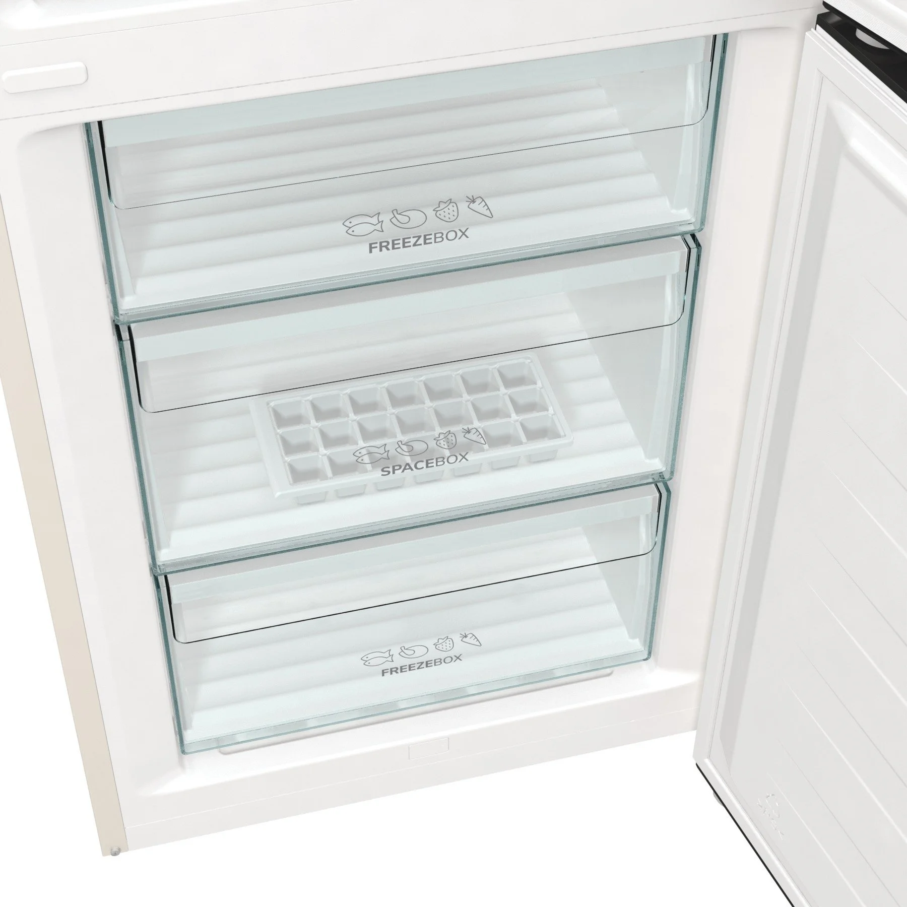 Холодильник з нижн. мороз. камерою Gorenje NRK6202AC4, 200х60х60см, 2 двері, 235( 96)л, А+, NoFrost+ - 7
