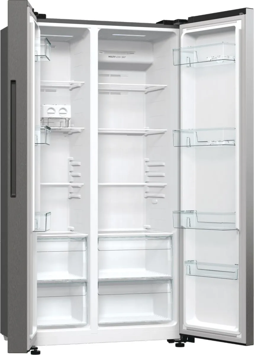 Холодильник SBS Gorenje, 179х67х92см, 2 двері, 356( 191)л, А++, NF+, Інв. , Зона св-ті, Зовн. Диспл, - 16