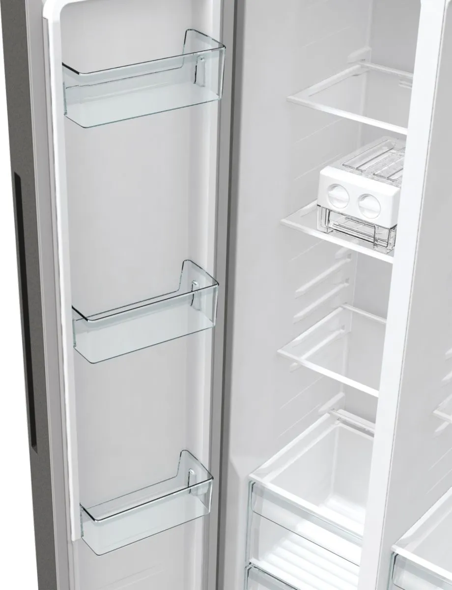 Холодильник SBS Gorenje, 179х67х92см, 2 двері, 356( 191)л, А++, NF+, Інв. , Зона св-ті, Зовн. Диспл, - 11