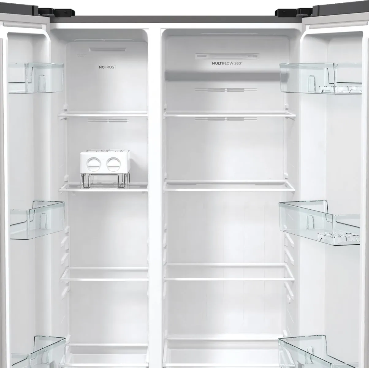 Холодильник SBS Gorenje, 179х67х92см, 2 двері, 356( 191)л, А++, NF+, Інв. , Зона св-ті, Зовн. Диспл, - 5