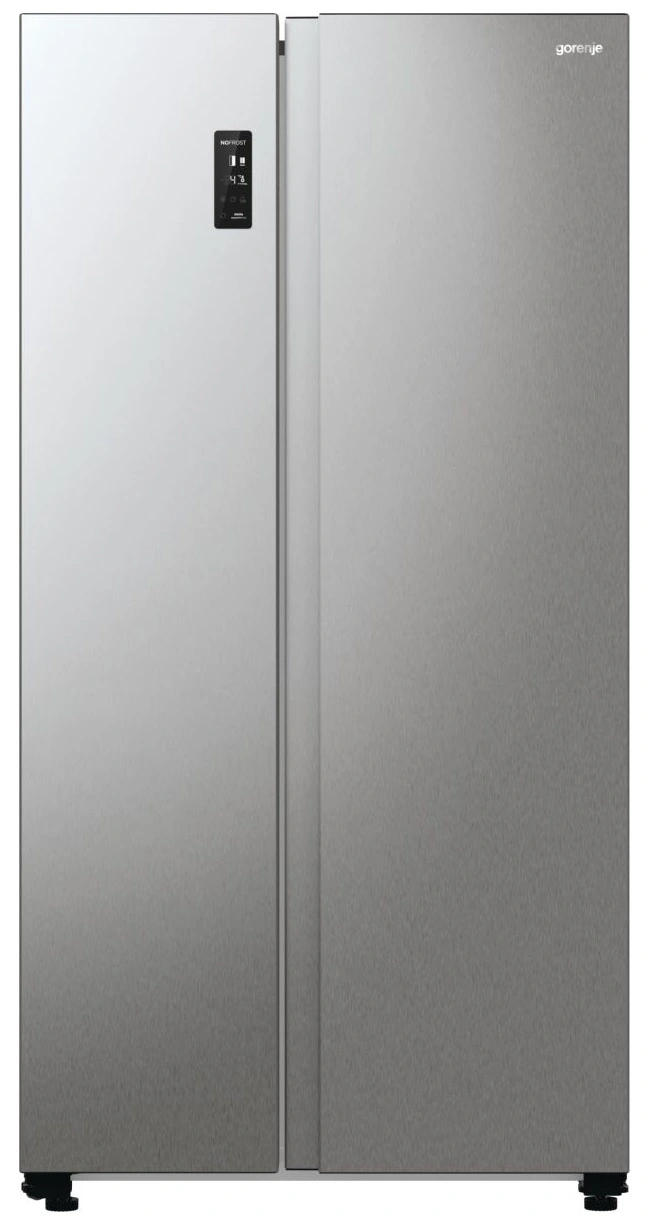 Холодильник SBS Gorenje, 179х67х92см, 2 двері, 356( 191)л, А++, NF+, Інв. , Зона св-ті, Зовн. Диспл,