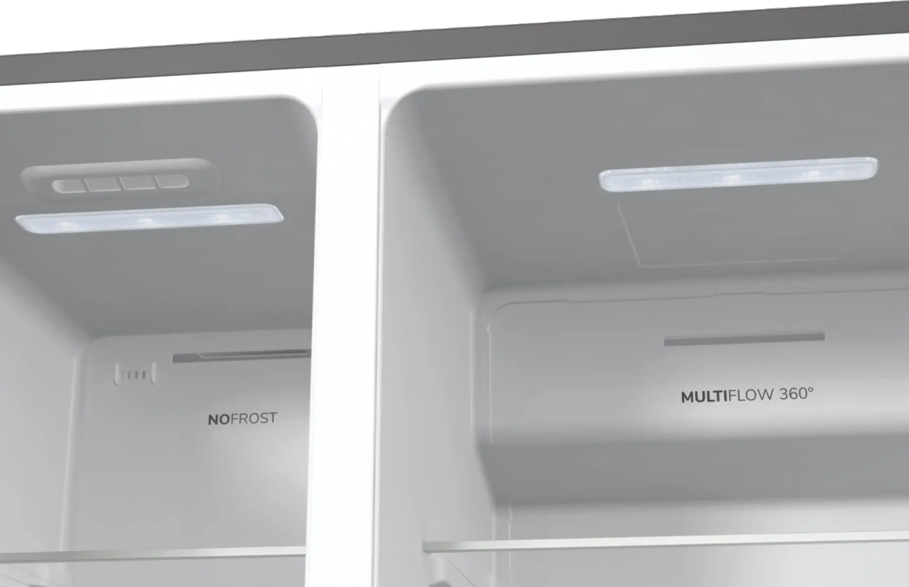 Холодильник SBS Gorenje, 179х70х92см, 2 двері, 376(190)л, А++, NF+, Інв., Зона св-ті, диспенсер, ген - 10