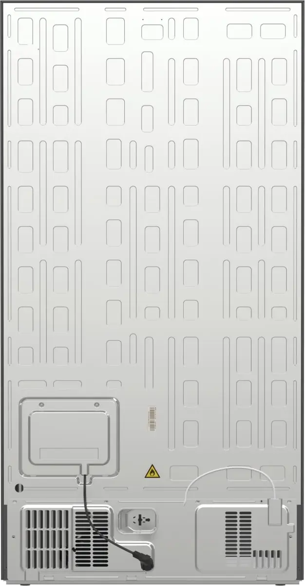 Холодильник SBS Gorenje, 179х70х92см, 2 двері, 376(190)л, А++, NF+, Інв., Зона св-ті, диспенсер, ген - 15