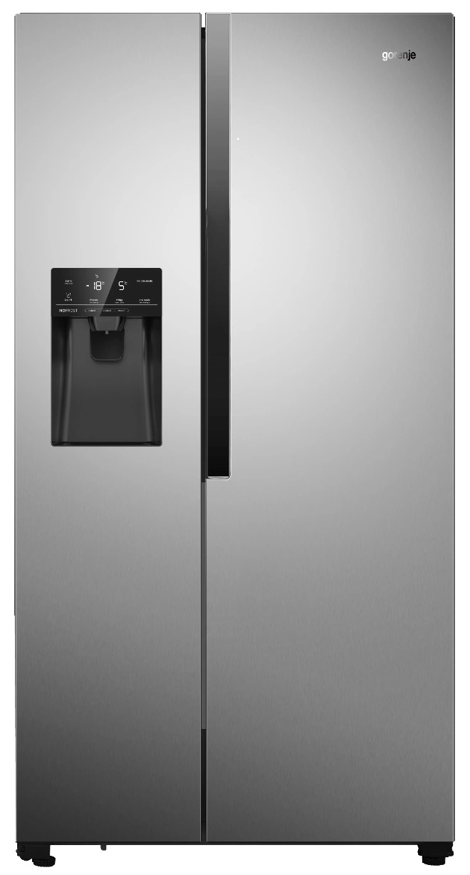 Холодильник Gorenje SBS, 179x68x91см, 2 дв., Х- 368л, М- 167л, A++, NF Plus,  Інвертор, диспенсер, Д