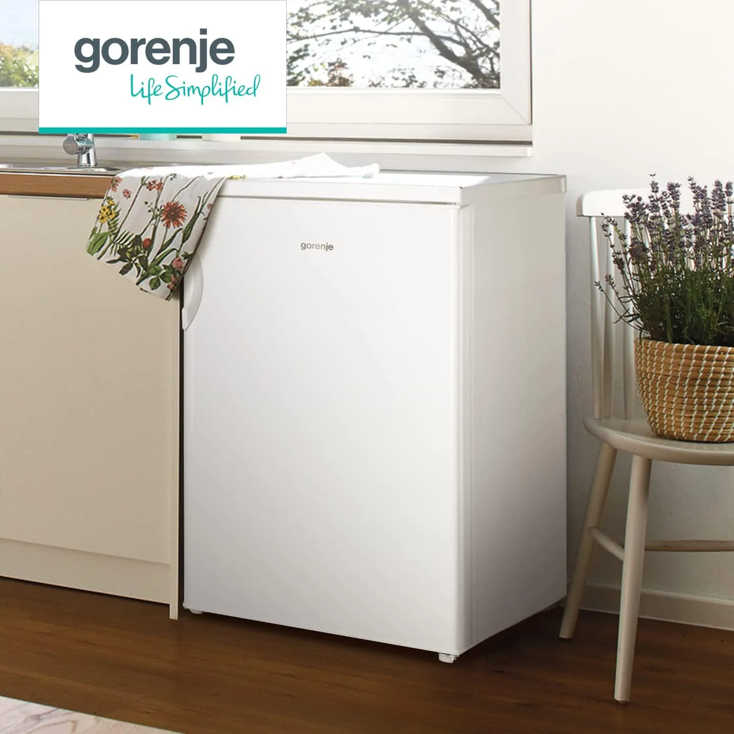 Холодильник Gorenje, 85x56х58, холод.відд.-137л, 1дв., А++, ST, білий - 3