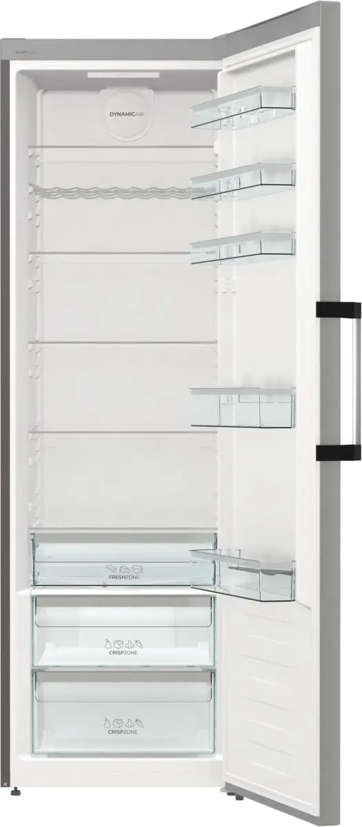 Холодильна камера Gorenje, 185x60х66, 398л, А++, дисплей, зона св-ті, матовий нерж - 5