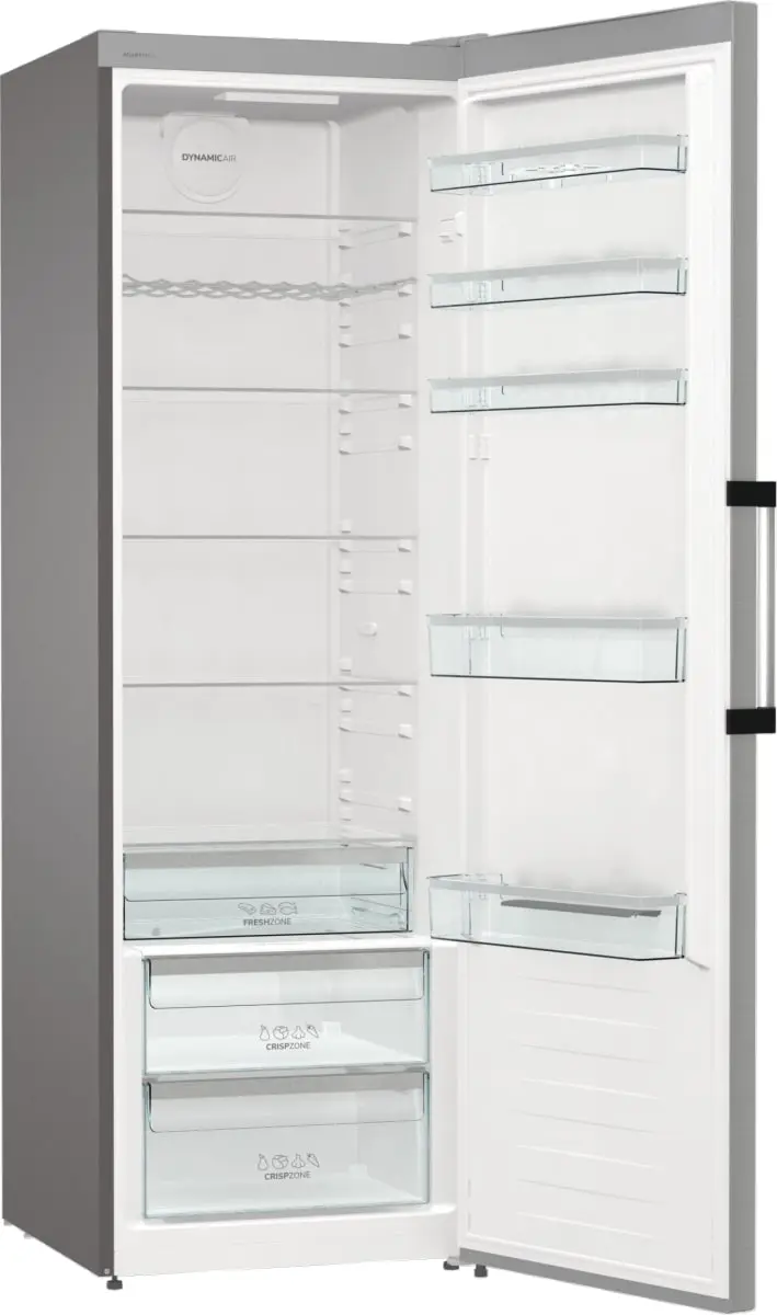 Холодильна камера Gorenje, 185x60х66, 398л, А++, дисплей, зона св-ті, матовий нерж - 7