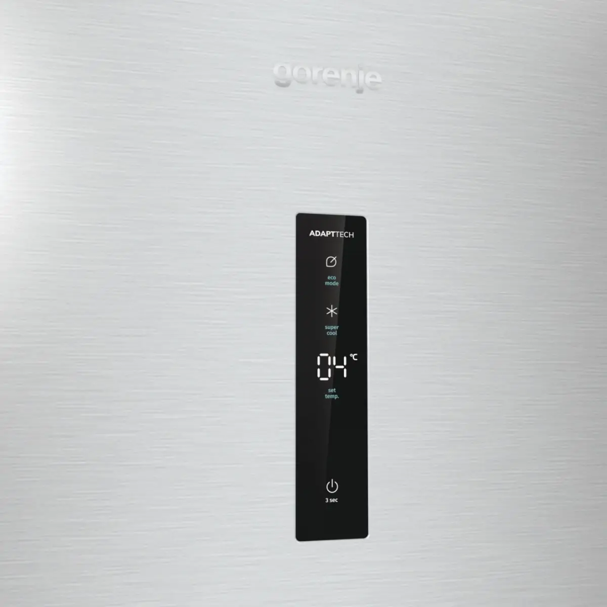 Холодильна камера Gorenje, 185x60х66, 398л, А++, дисплей, зона св-ті, матовий нерж - 10