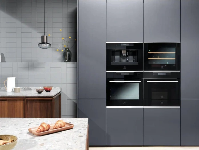 Холодильник Electrolux вбудований для вина, 45x60х56, полок - 2, зон - 1, бут-18, ST, чорний матовий - 2