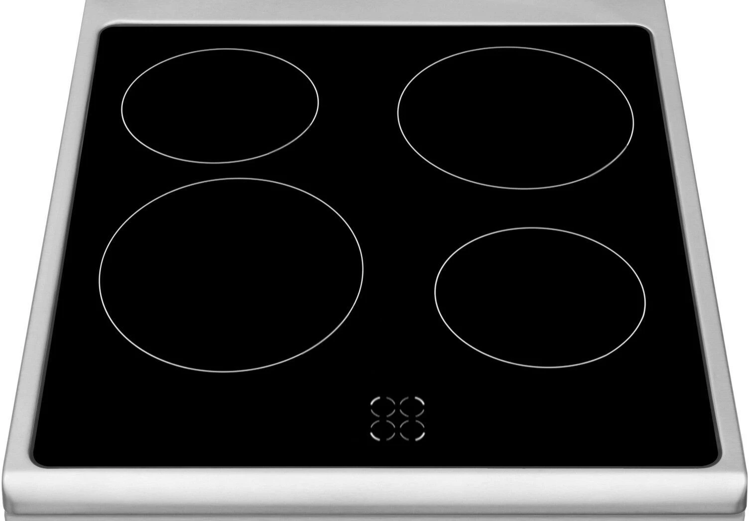 Плита Hansa електрична склокерамічна, 62л, 50x60см, конвекція, нерж - 6