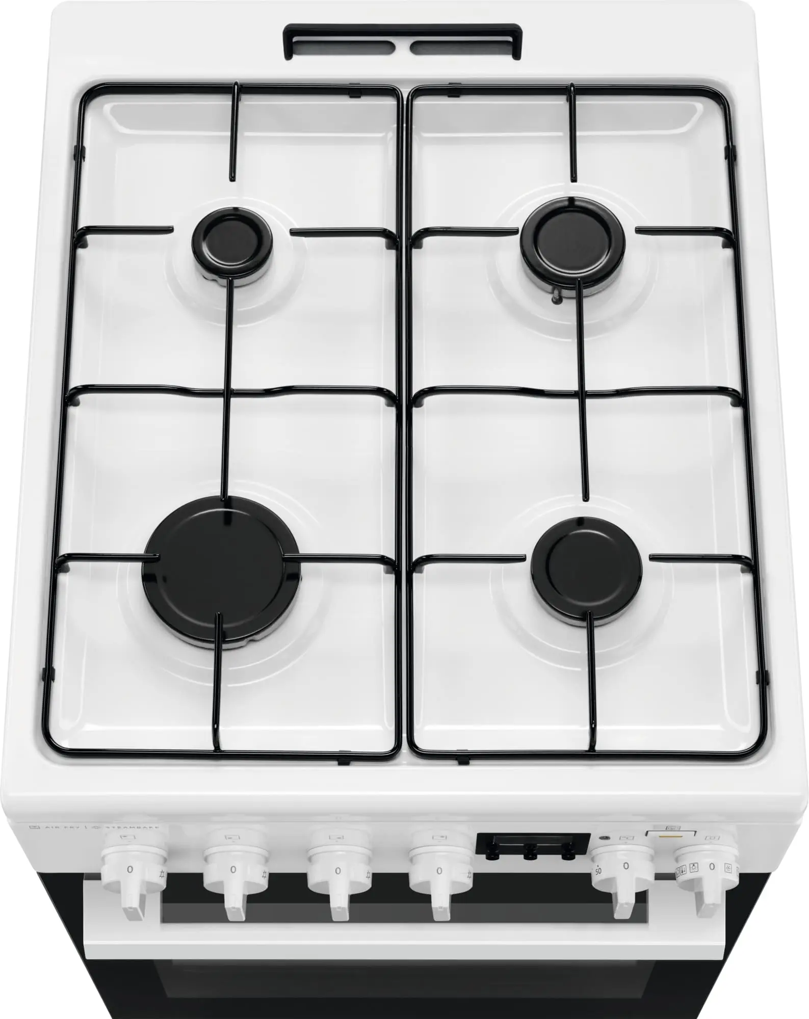Плита Electrolux комбінована, 58л, 50x60см, дисплей, конвекція, пара, білий - 2