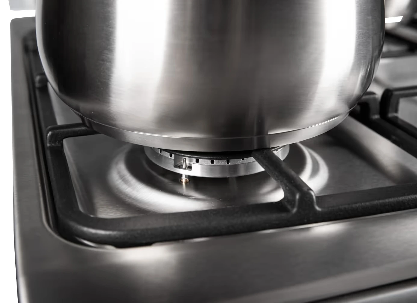 Плита Hansa комбінована, 65л, 50x60см, дисплей, конвекція, чавун, нерж - 18