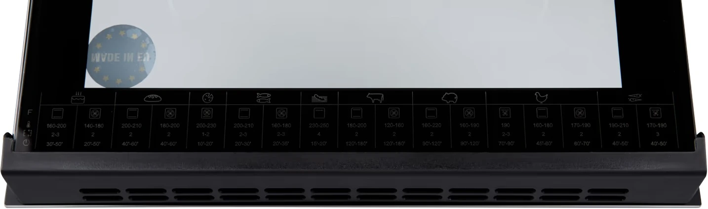 Плита Hansa комбінована, 65л, 50x60см, дисплей, конвекція, чавун, нерж - 22