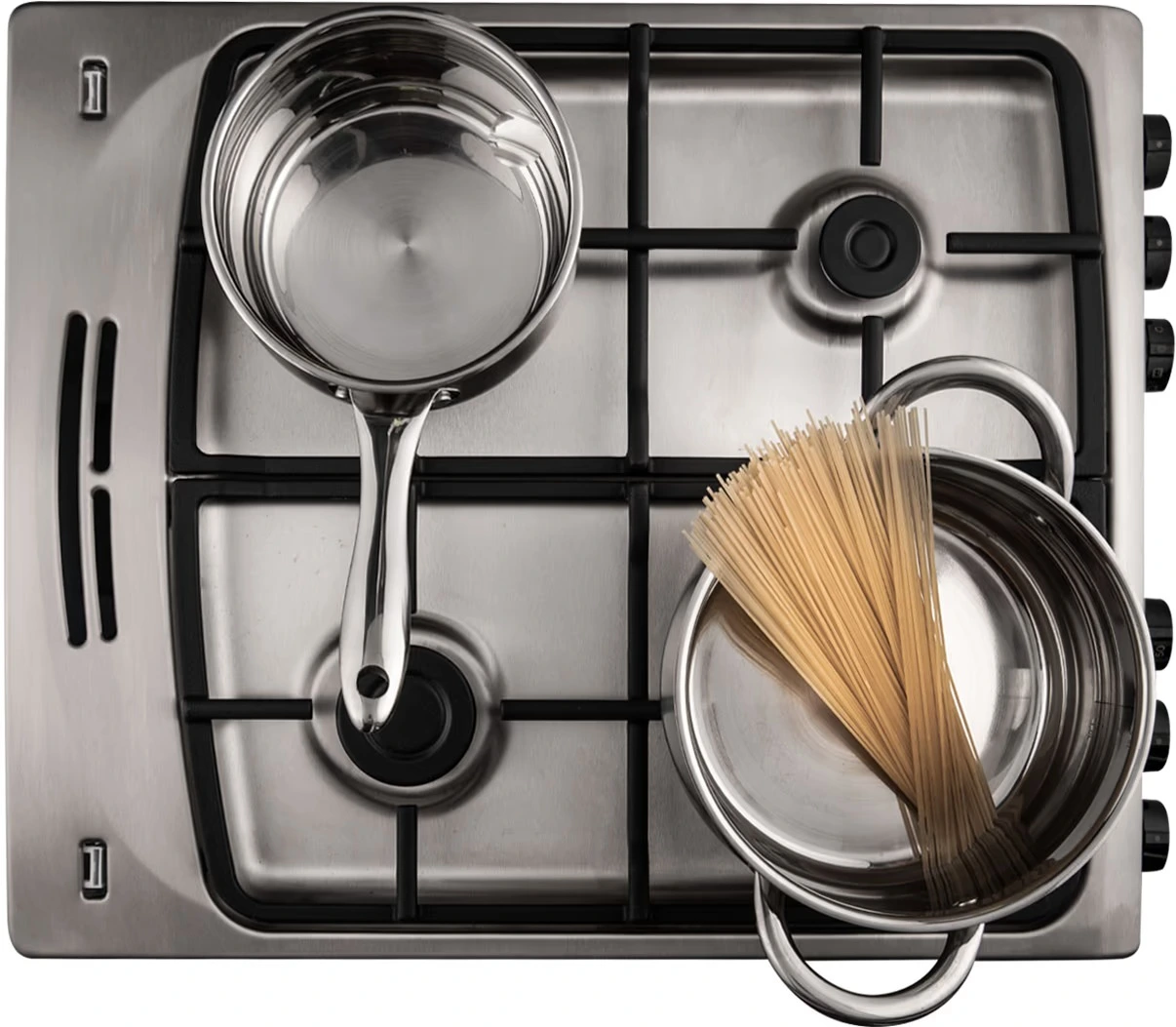 Плита Hansa комбінована, 65л, 50x60см, дисплей, конвекція, чавун, нерж - 14