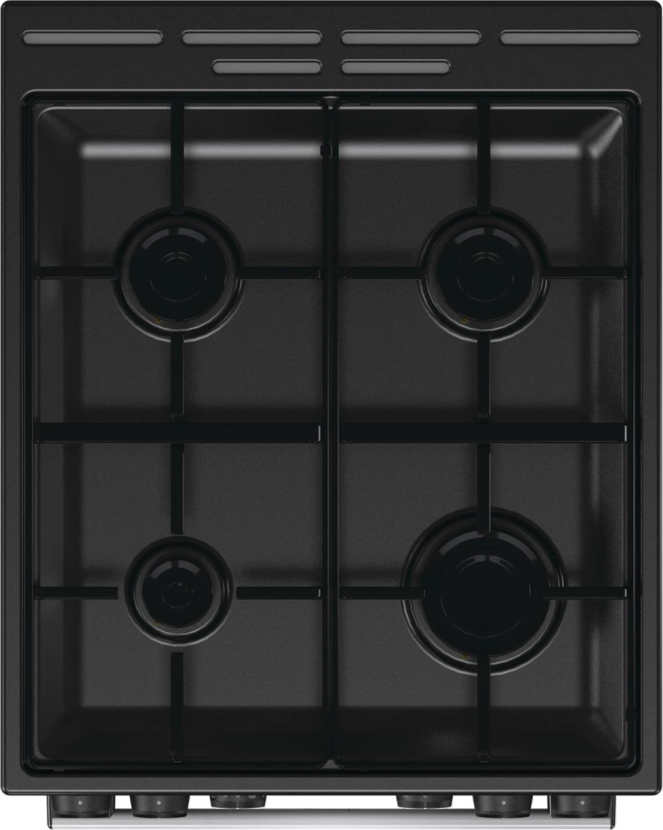 Плита Gorenje комбінована, 62л, 50x60см, дисплей, IconLed, емальовані, титан - 7
